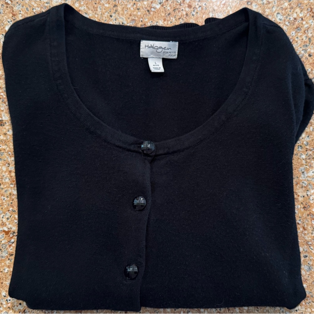 Halogen Black Women's Sweater/cardigan